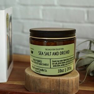 Abigail Laurel Candle Co - Sea Salt & Orchid - The Vacation Collection - 10oz.
